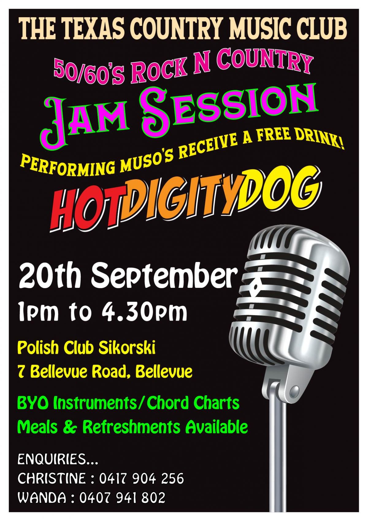 Live Music – every third Sunday of the Month 20 September 2020 🗓