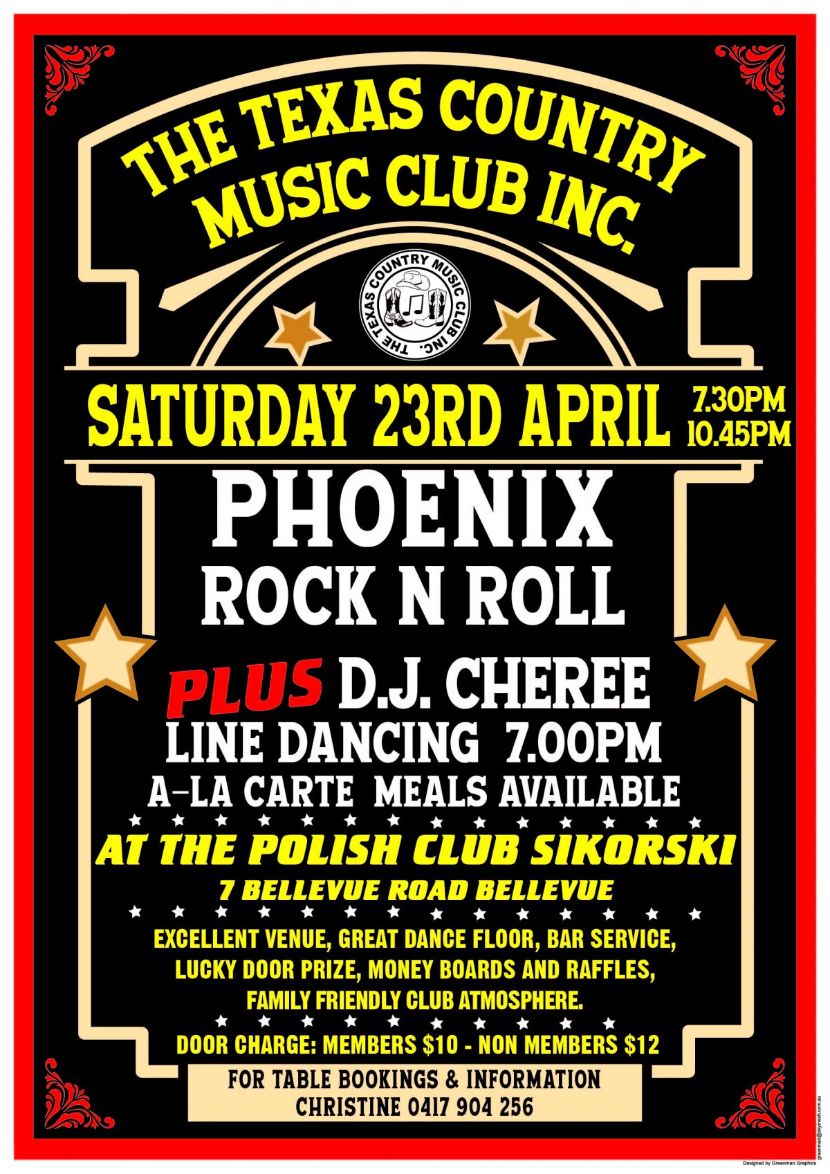 Night Party Texas Style – Saturday 23 April 2022 at 7:30 PM 🗓