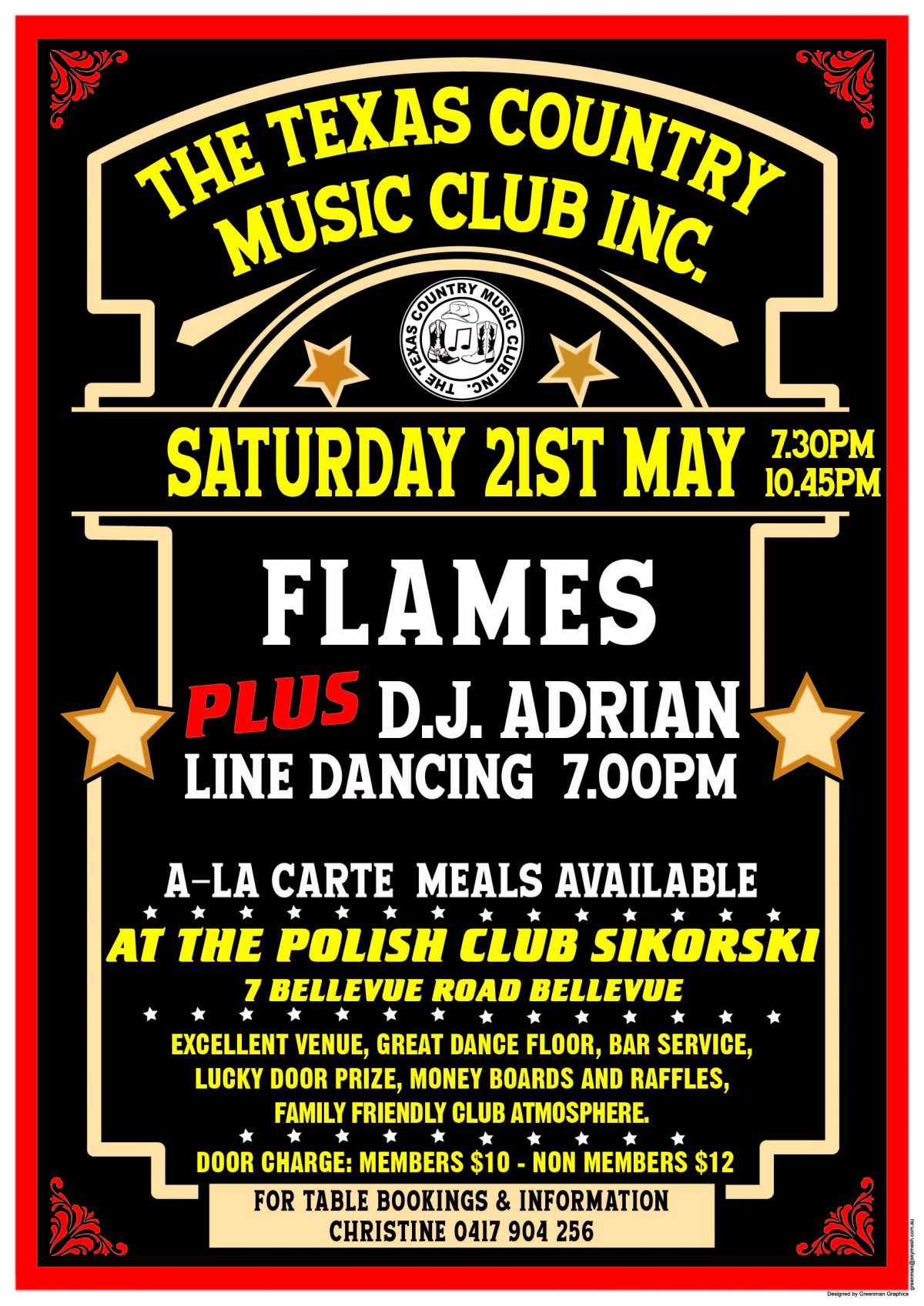 Night Party Texas Style – Saturday 21 May 2022 at 7:30 PM 🗓