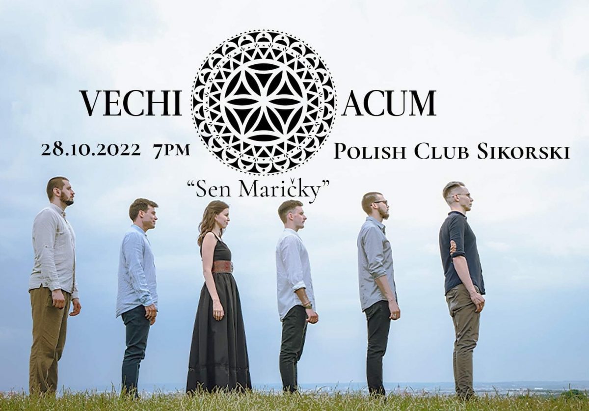 Vechi Acum Concert Friday 28 October 2022 start 7 PM 🗓