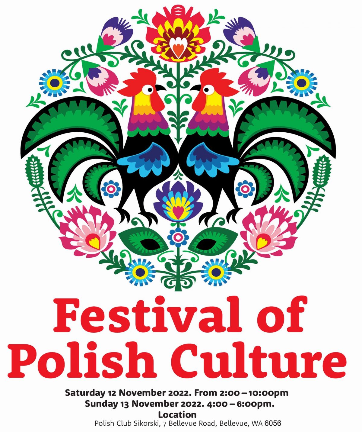 Festival of Polish Culture 12-13 November 2022 🗓