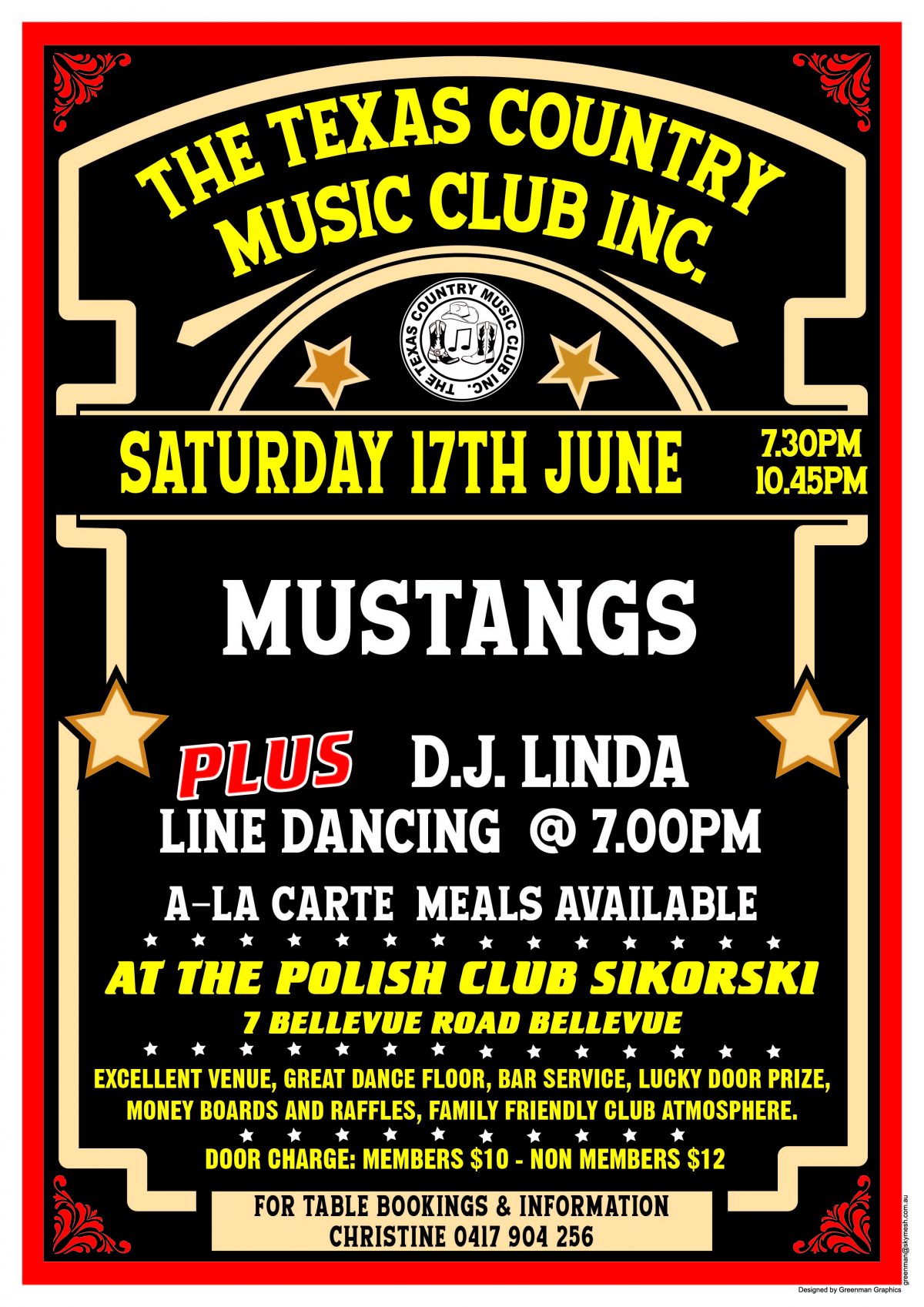 Night Party Texas Style – Saturday 17 June 2023 at 7:00 PM 🗓