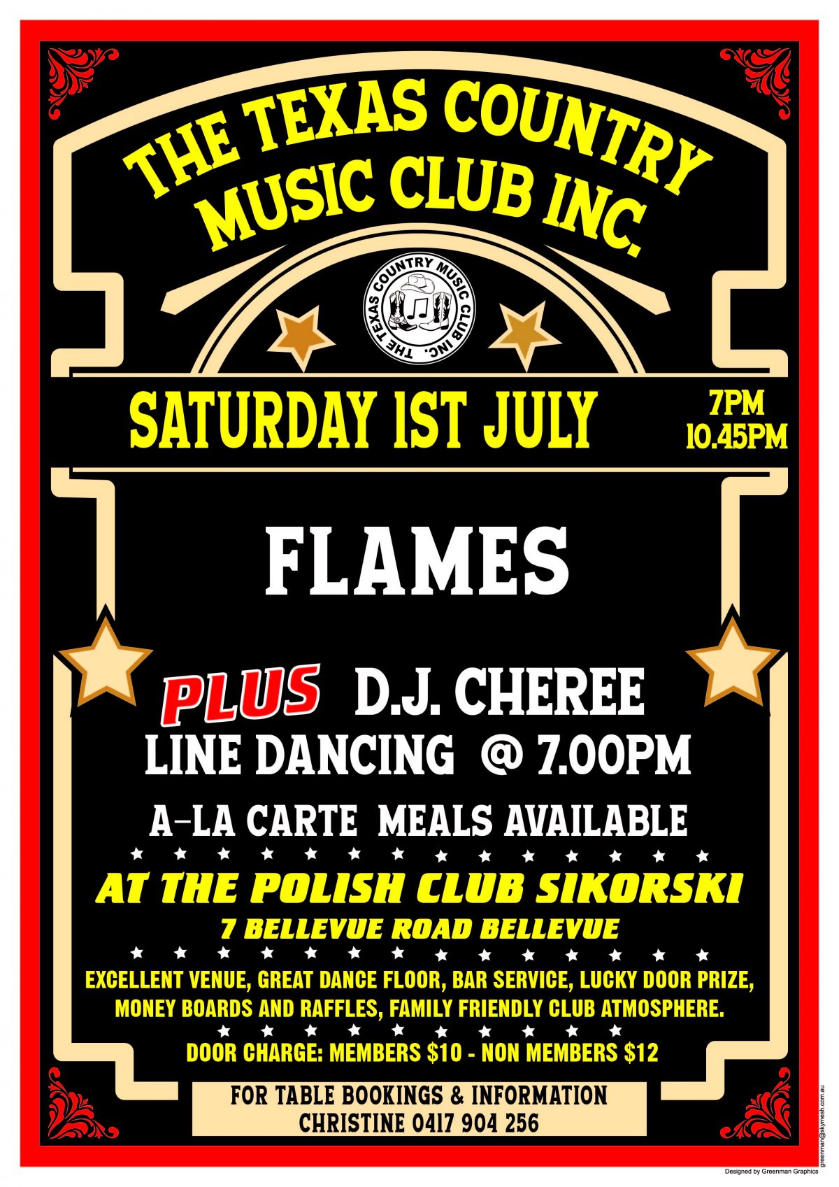 Night Party Texas Style – Saturday 1 July 2023 at 7:00 PM 🗓
