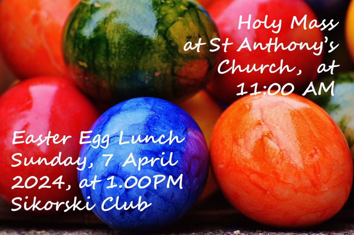 Easter Egg – Sunday 7 April 2024 at 1:00PM 🗓