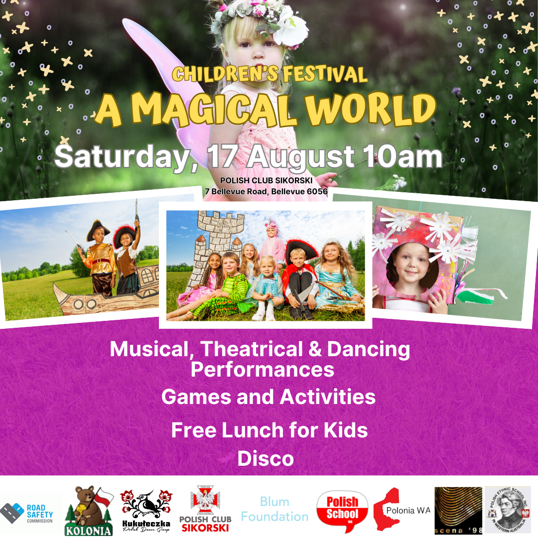 Children’s Festival: A Magical World, Saturday 17 August 2024 at 10:00 AM 🗓